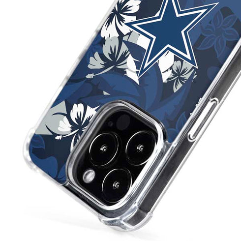 NFL Dallas Cowboys Tropical Print iPhone 16 Pro MagSafe Case